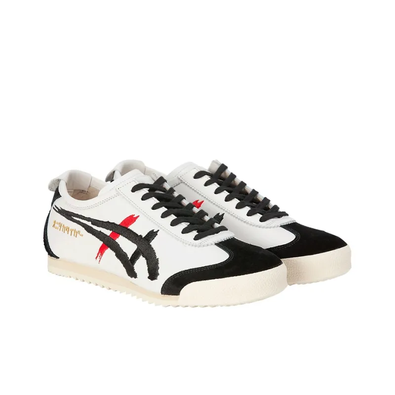 Asics Onitsuka Tiger Mexico 66 Deluxe Nm White Black Women's-2