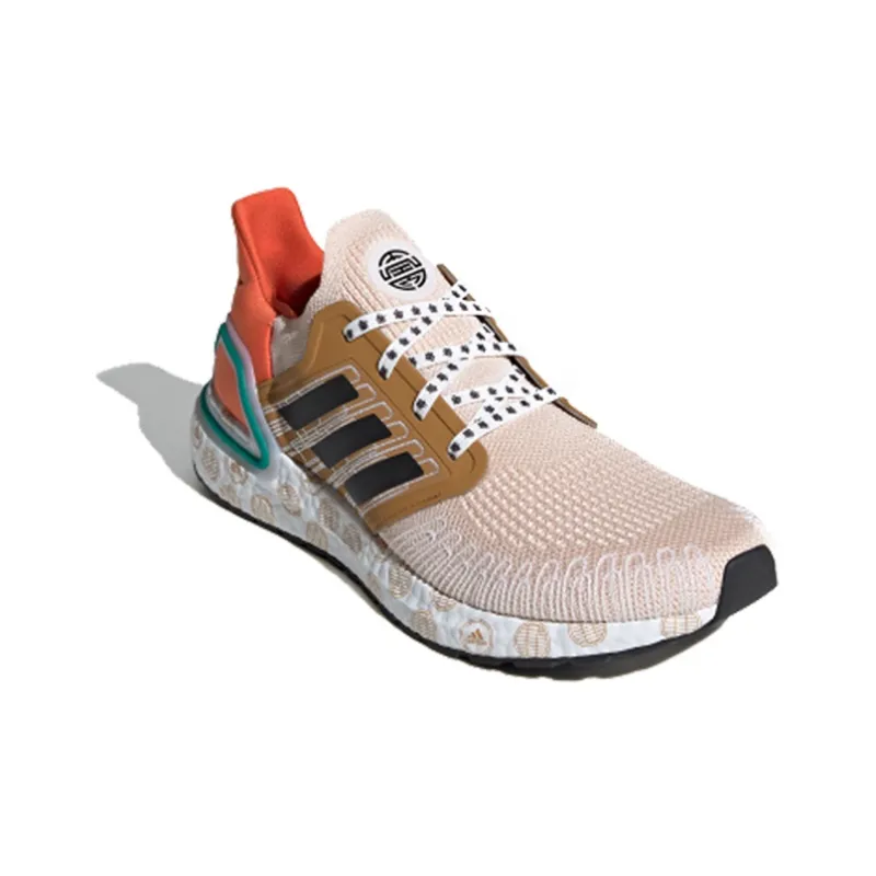 Adidas Ultra Boost 20 'Linen Core Black Glory Amber'-2