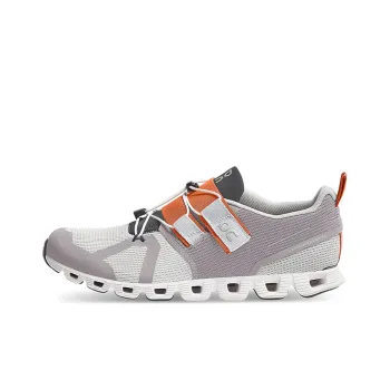 On Cloud Nexus Running Shoes Women's Low Top Zinc Gray/Matte Red