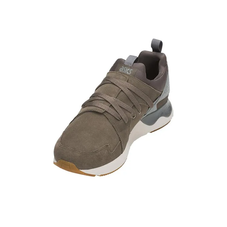 Asics Gel-Lyte 5 Sanze Tr Anti-Slip And Wear-Resistant Breathable Low-Top Running Shoes Men's Brown Gray-3