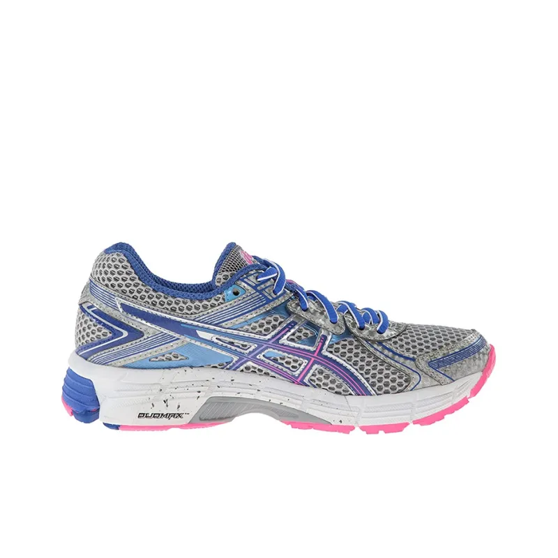 Asics GT-1000 Anti-Slip And Wear-Resistant Breathable Low-Top Running Shoes Women's Silver Blue-1