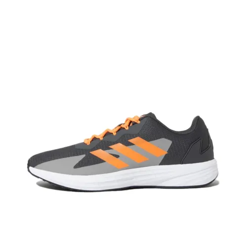 Adidas Adi Dash Anti-Slip Wear-Resistant Low-Top Running Shoes Men's Gray Orange
