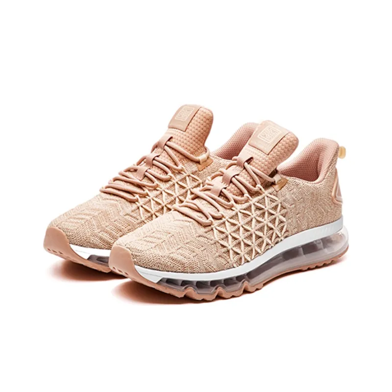 Anta Running Collection Cushioning Low Top Running Shoes Women's Sandy Gray-2