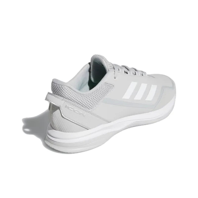 Adidas Icon 7 Turf Anti-Slip Wear-Resistant Low-Top Running Shoes Men's Gray-3