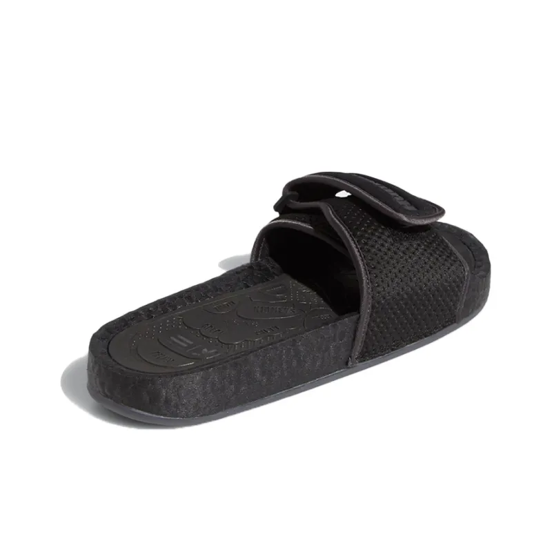 Adidas Chancletas Hu Pharrell Core Black-3