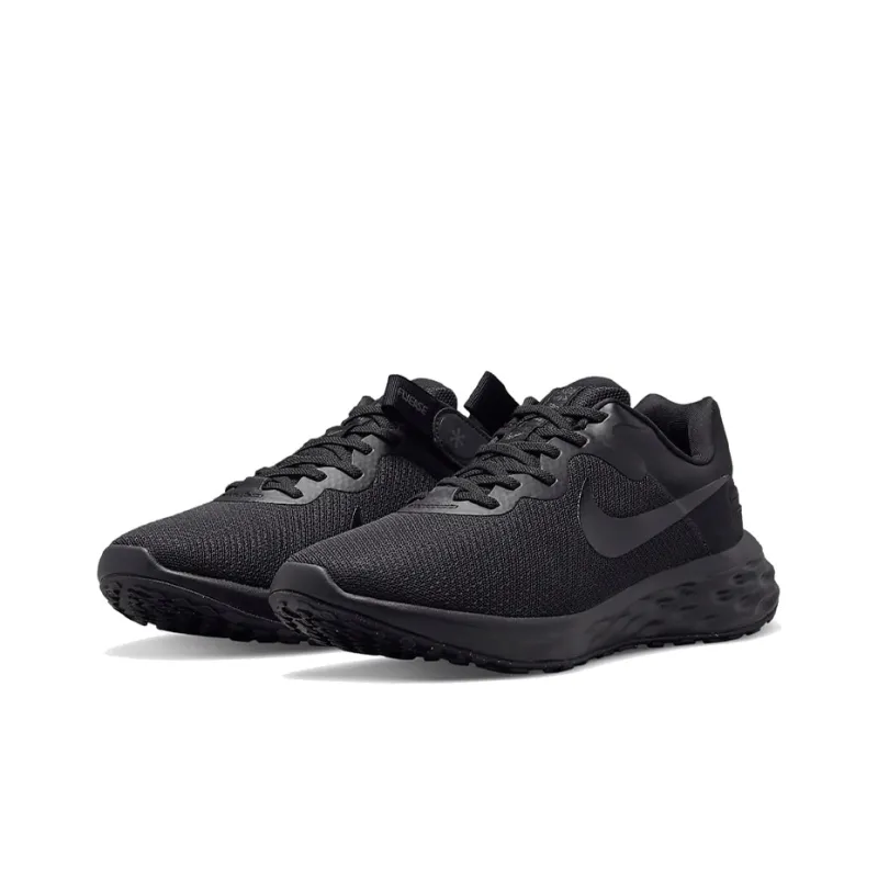 Nike Revolution 6 FlyEase Next Nature 'Triple Black'-2