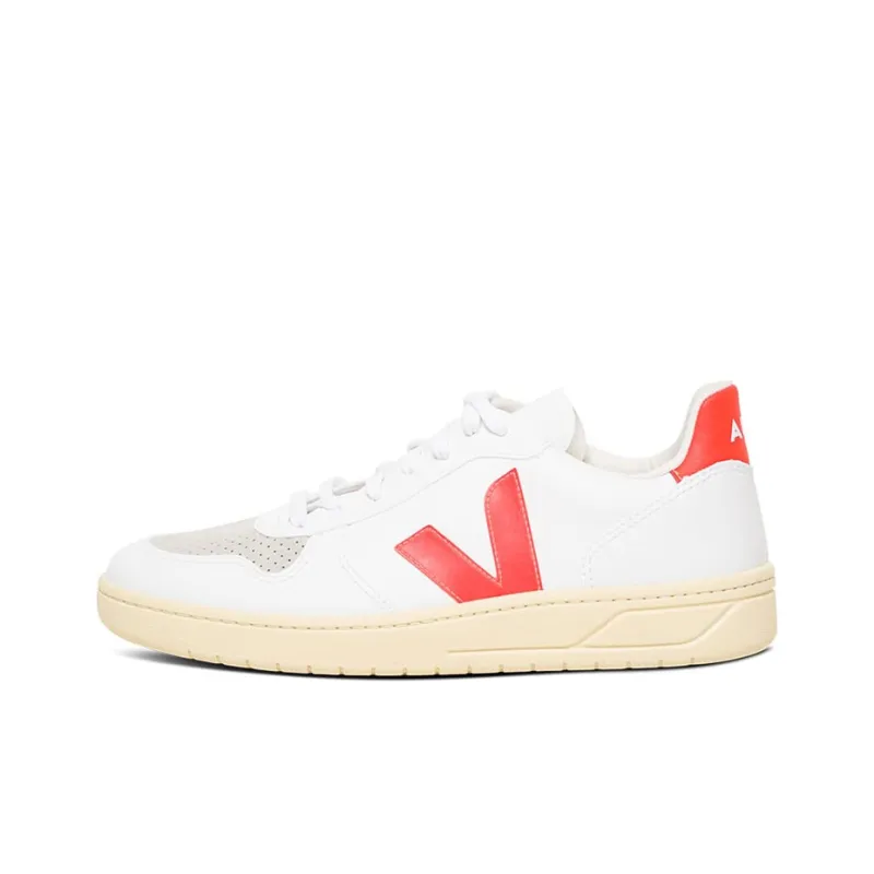 VEJA V 10 Cwl 'White Orange Fluo'-0