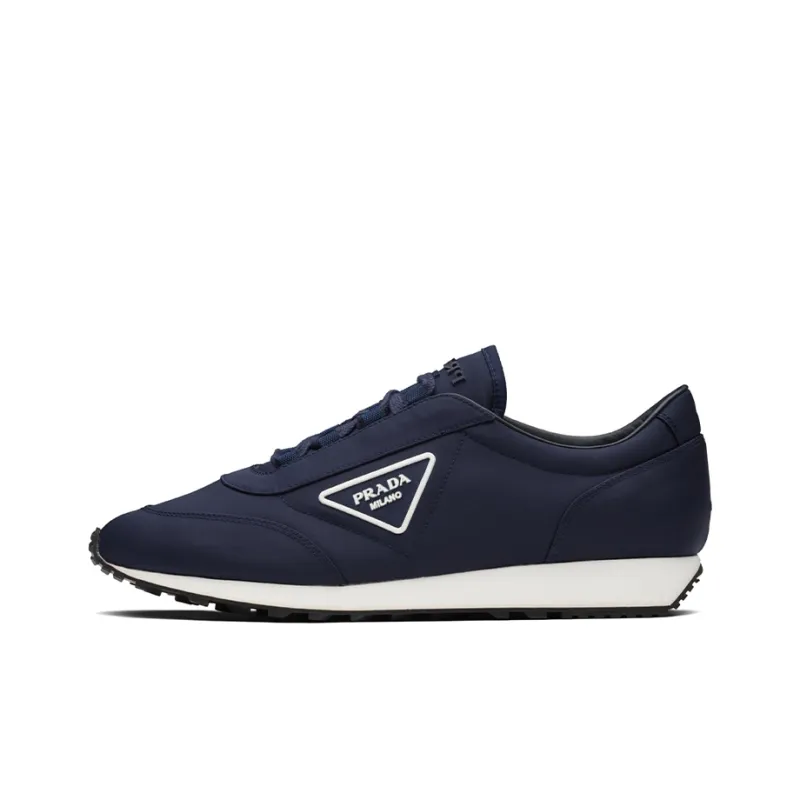PRADA Low Top Casual Shoes Men's Blue-0