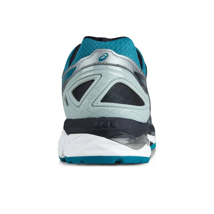 Asics Gel-Kayano 22 Breathable Wear-Resistant Slip-Resistant Low-Top Running Shoes Men's Gray Blue-4
