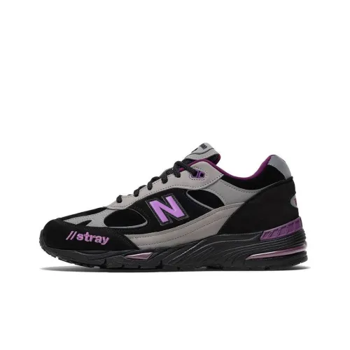 New Balance 991 Stray Rats Black