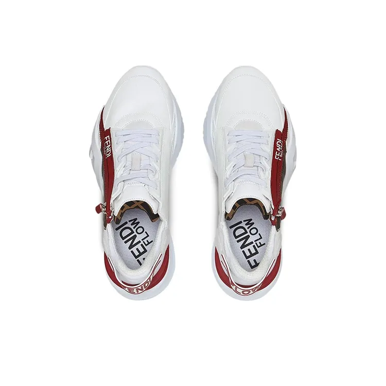 FENDI Flow Slip On White-3