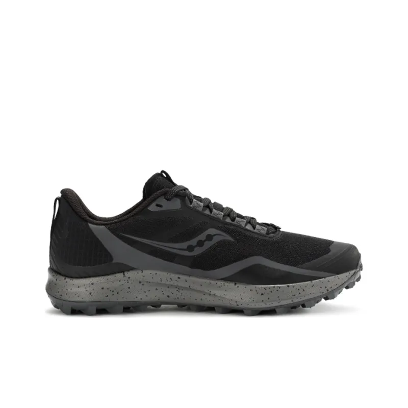 Saucony Peregrine 12 Running Shoes Women's Low Top Dark Gray-1