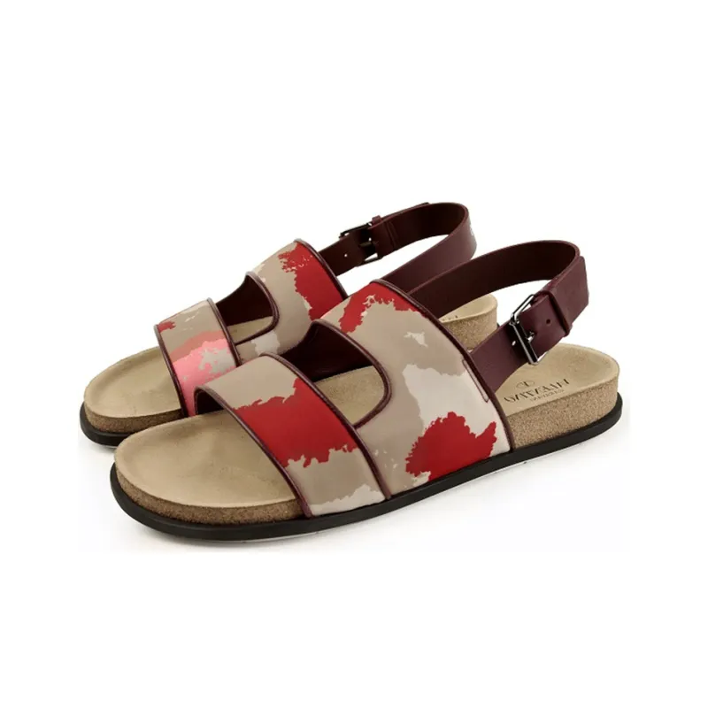Valentino Open Fashion Sandal Men's Multicolor-2