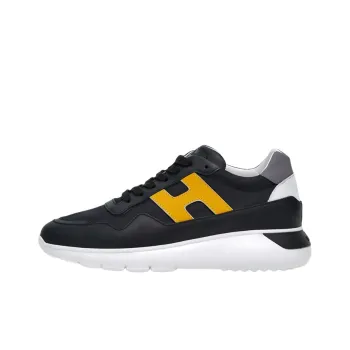 HOGAN Interactive³ Low Top Sports Casual Shoes Men's Black