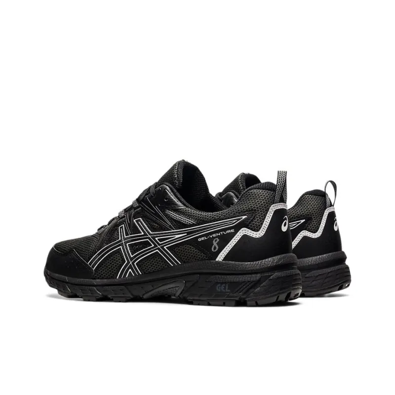Asics Gel Venture 8 4E Wide 'Black White'-2