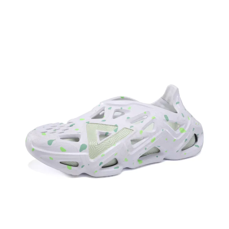 PEAK Taichi Clogs Men's White Green-2
