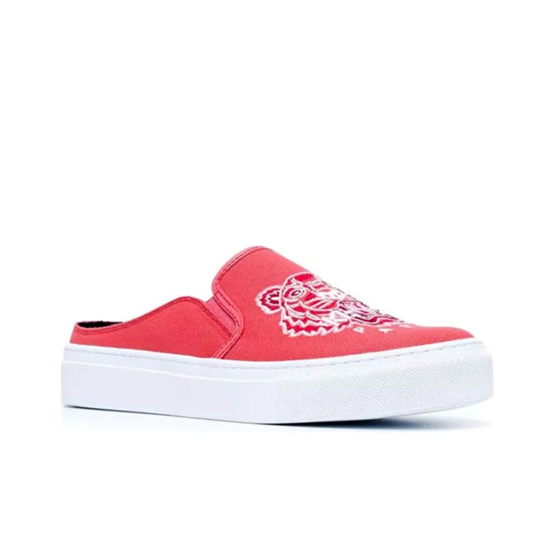 KENZO Stylish Skateboarding Shoes Women's Red-1
