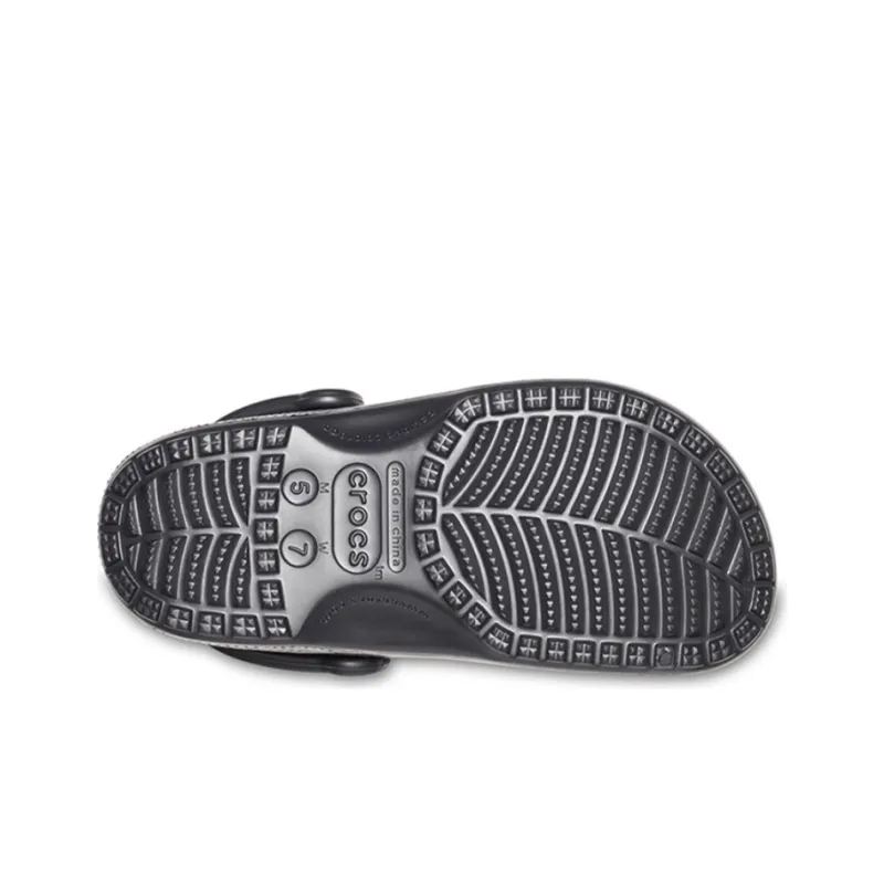 Crocs Classic Clog Camouflage Printing Beach Sandals Black Unisex-4