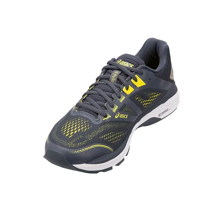 Asics GT 2000 7 2E Wide 'Tarmac Lemon Spark'-2