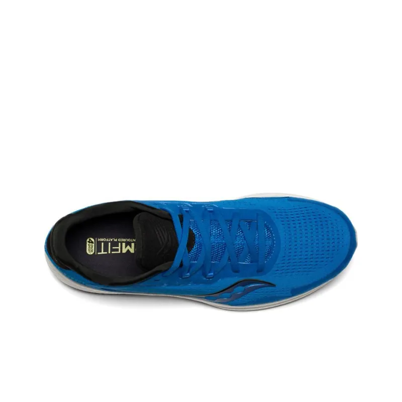 Saucony Freedom 4 Cushioned Anti-Slip And Wear-Resistant Lightweight Low-Top Casual Running Shoes Men's Blue White-3