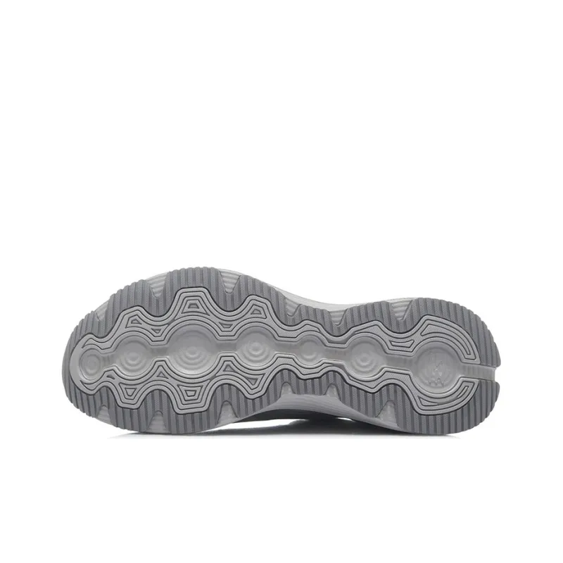LiNing YueYing Element Cushioning Anti-Slip Wear-Resistant Breathability Low-Top Running Shoes Gray-4