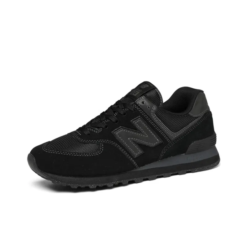 New Balance 574 Triple Black-2