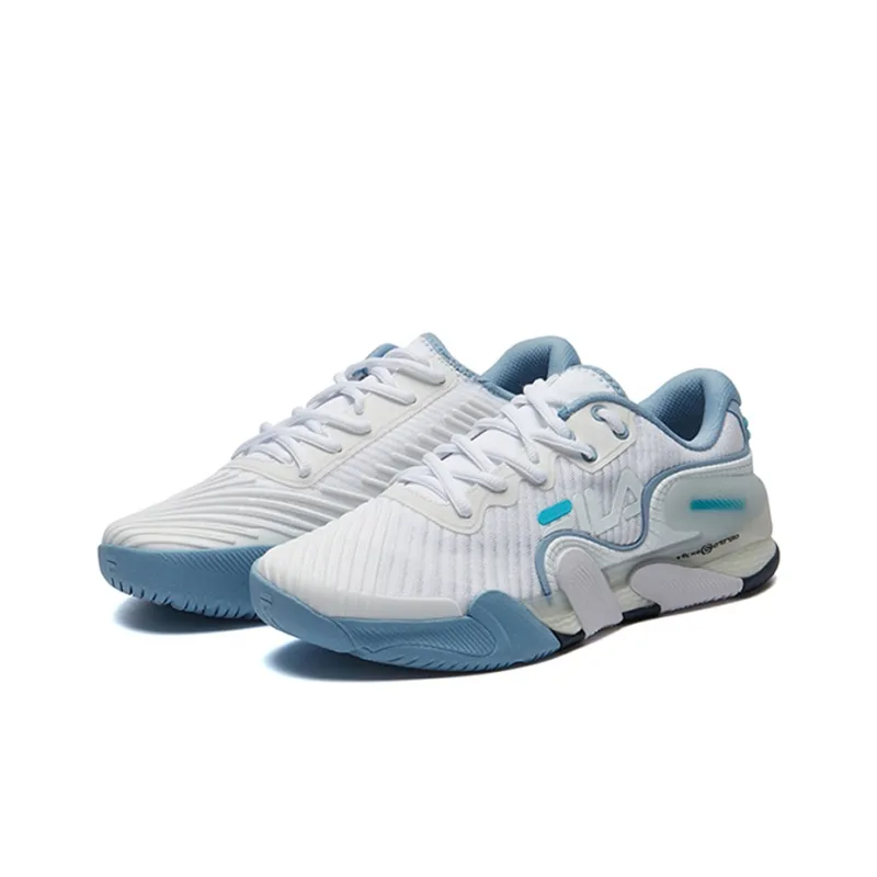 FILA Heritage FHT Tennis Shoes White/Blue Women's-2