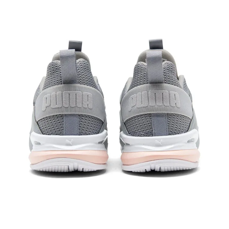 PUMA Axelion Running Shoes Women's Low-Top Gray/Pink-3