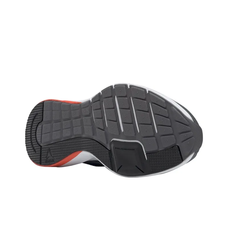 Reebok Endless Road 2 Slip-Resistant Breathable Low-Top Running Shoes Men's Gray Orange-5