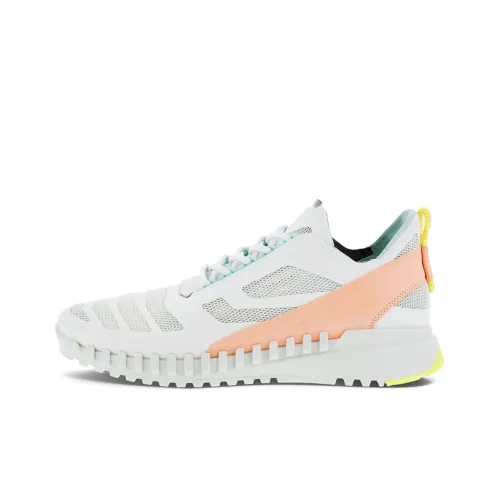 Ecco Zipfle Low-Top Running Shoes Women's White