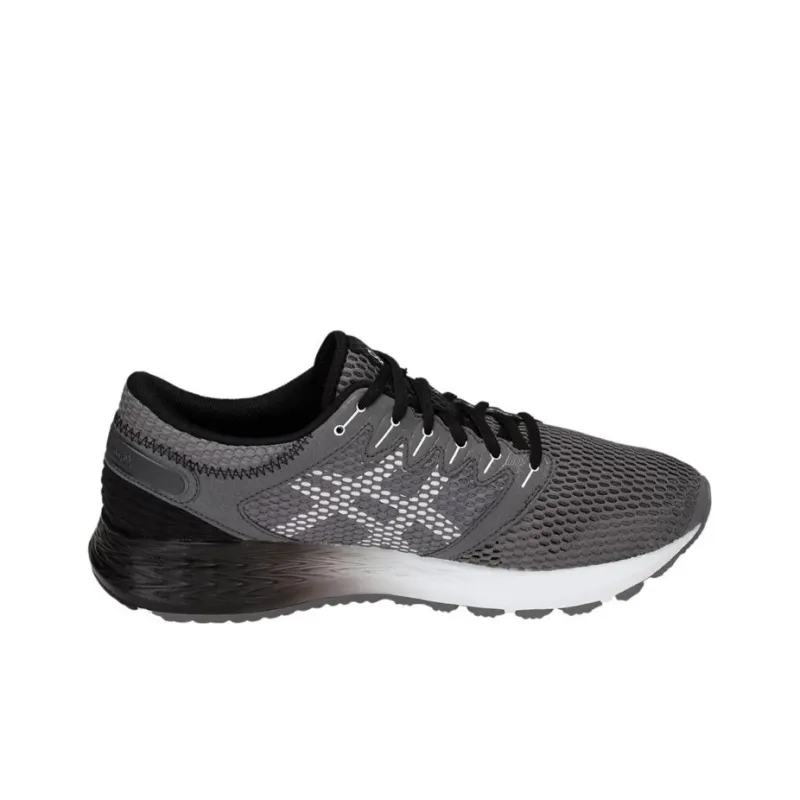 Asics Roadhawk FF 2 Durable Breathable Low-Top Running Shoes Men's Gray White-1