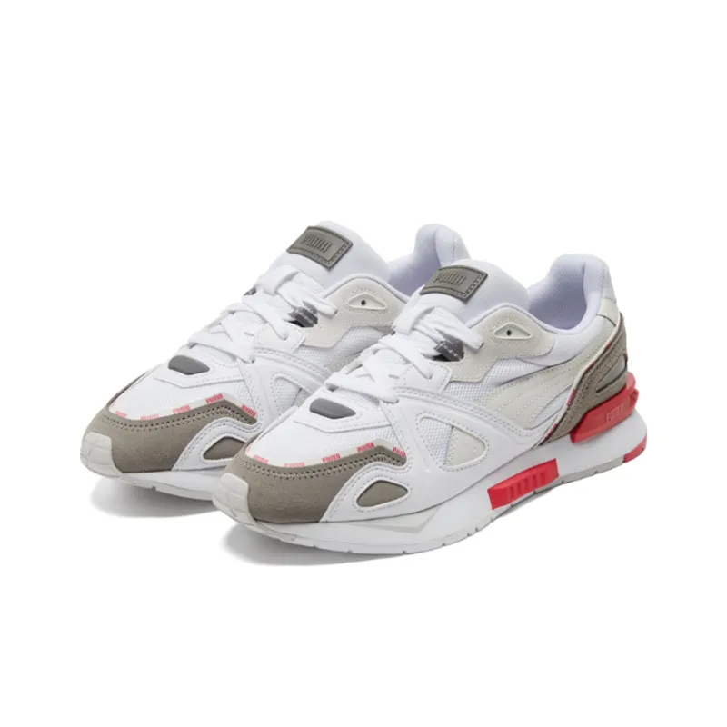 PUMA Unisex Mirage Mox Running Shoes Grey/Red-1