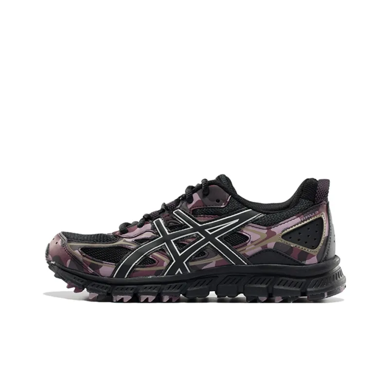 Asics Gel-Scram 3 Low-Top Running Shoes Women's Black Pink-0
