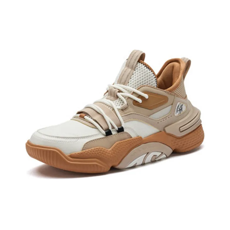 361° AG Casual Shoes Men Low Top Wheat Brown-1