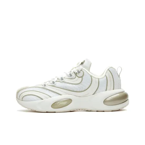 LiNing V8 Low Top Running Shoes Women's Ecru