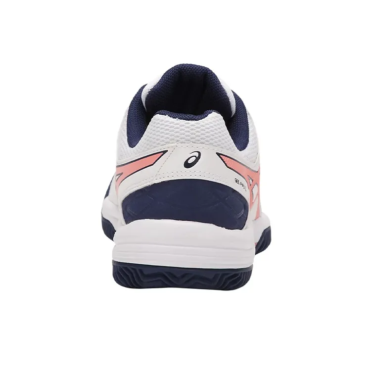 Asics Gel-Padel Pro 3 SG Wear-Resistant Slip-Resistant Low-Top Running Shoes Women's White Blue-3