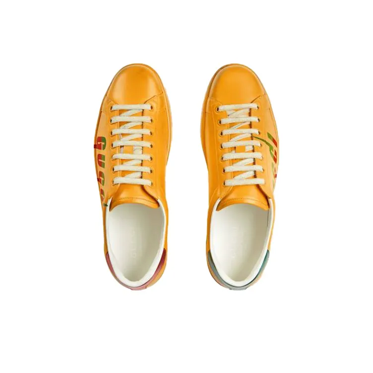 GUCCI Ace 'GUCCI Blade Distressed Yellow'-2