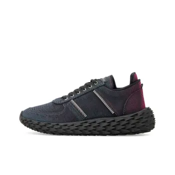 Giuseppe Zanotti/GZ Urchin Cushioned Wear-Resistant Lightweight Warm Low-Top Casual Shoes Men's Black Red Blue