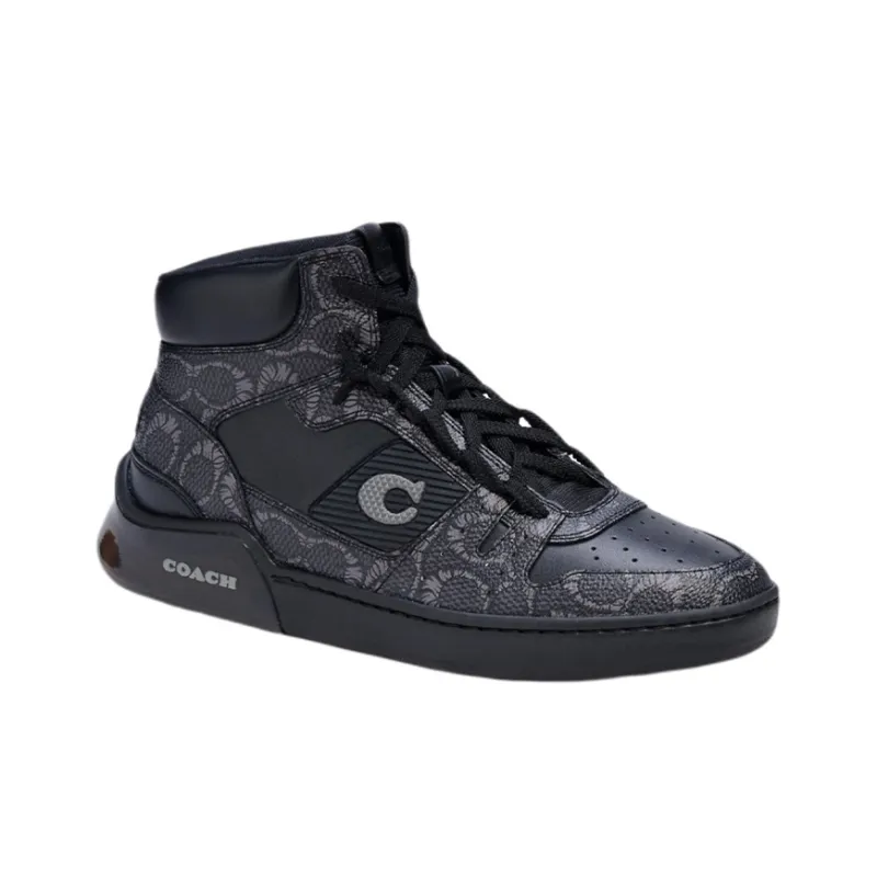 MICHAEL B. JORDAN x COACH CitySole High Top Stylish Skateboarding Shoes Men's Black-2