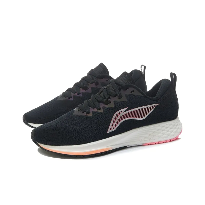 LINING Dark Horse 4 'Black Neon Soft Orange' Women's-2
