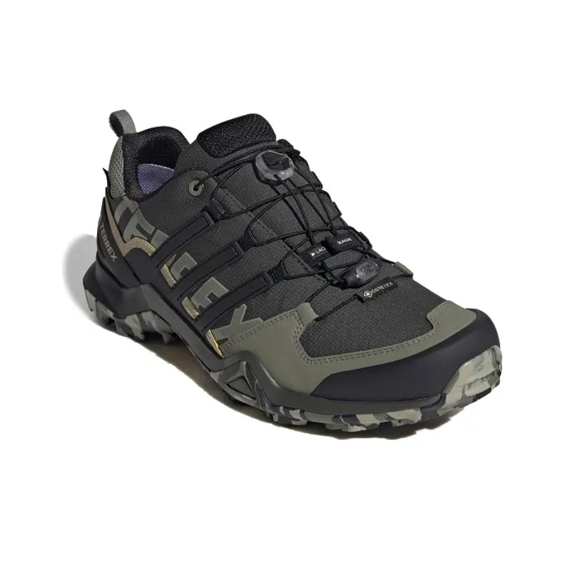 Adidas Terrex Swift R2 Gore tex Hiking 'Brown Green'-1
