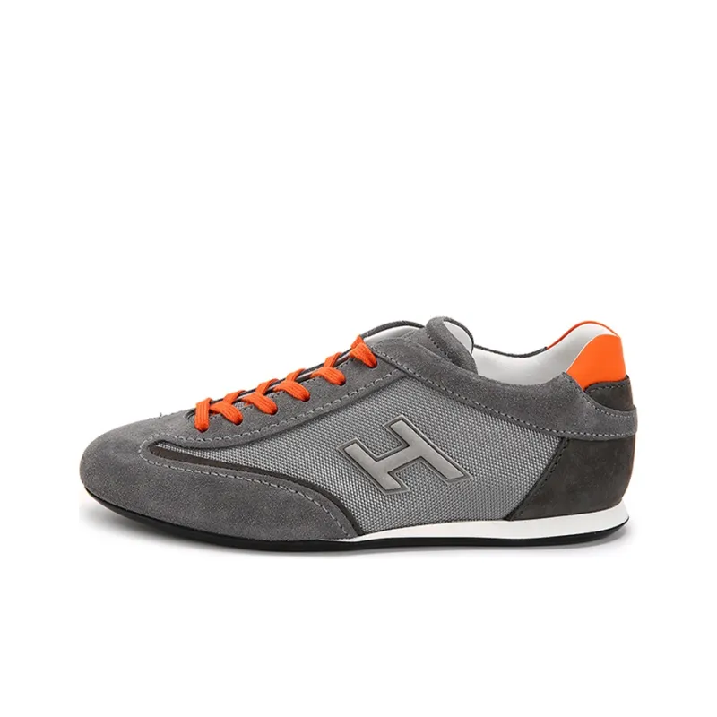 HOGAN Olympia Casual Shoes Men Low-Top Gray-0