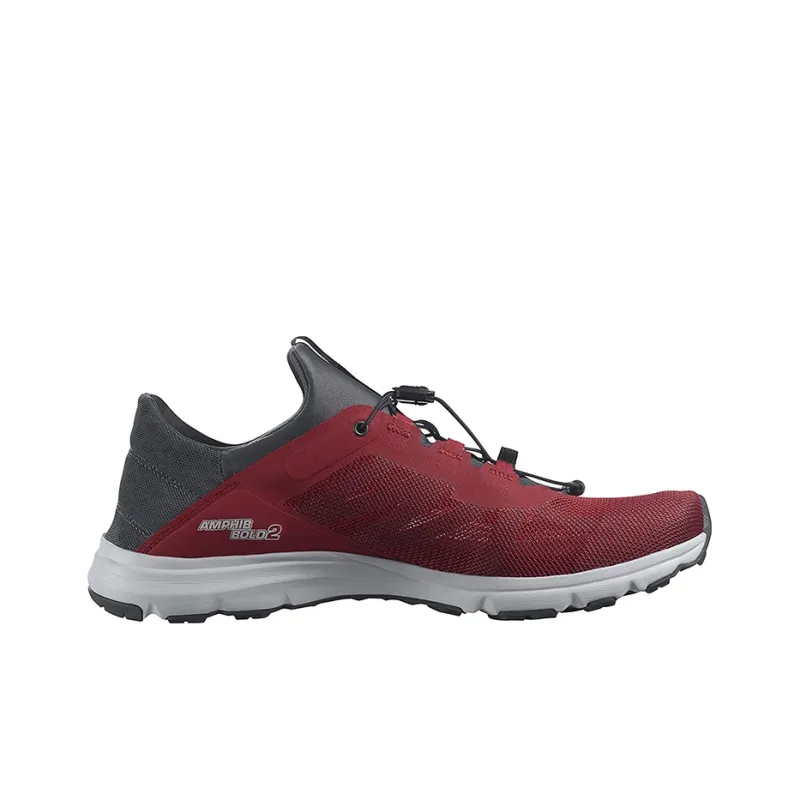 SALOMON Amphib Bold 2.0 Outdoor Shoes Unisex Low Top Black/Red-1