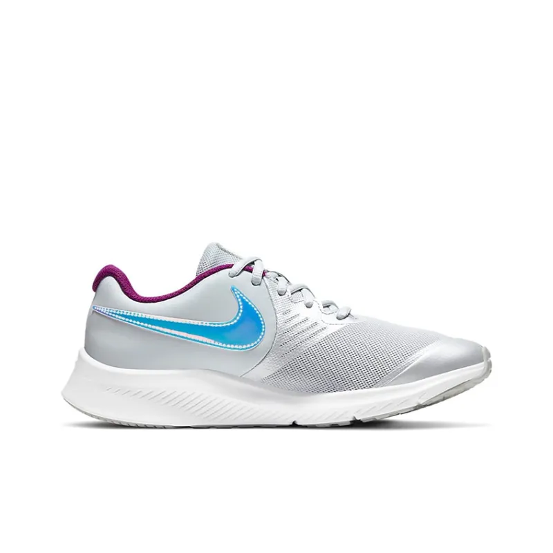 Nike Star Runner 2 'Grey Purple Laser' Gs-1