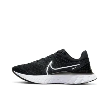 Nike React Infinity Run Flyknit 3 Black White Women's