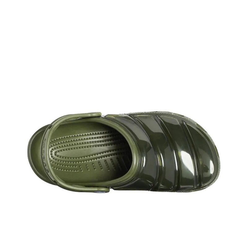 Crocs Classic Clog Crocs Army Green Sandals-3