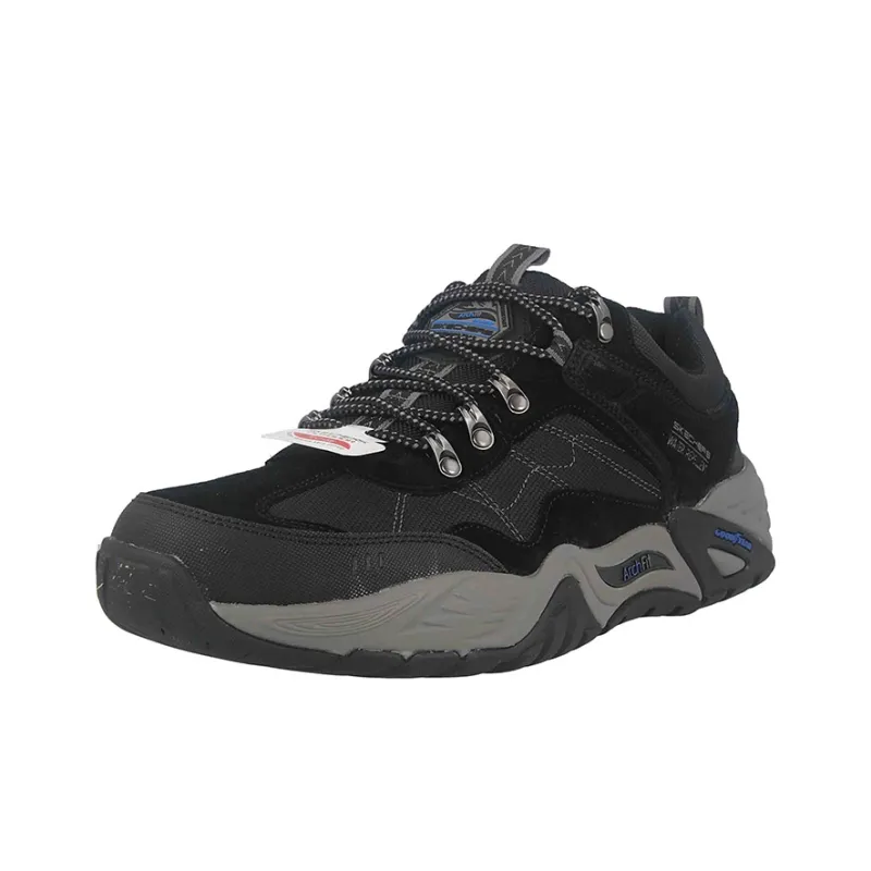 Skechers ARCH FIT RECON Cushioning Anti-Slip And Wear-Resistant Low-Top Running Shoes Men's Black-2