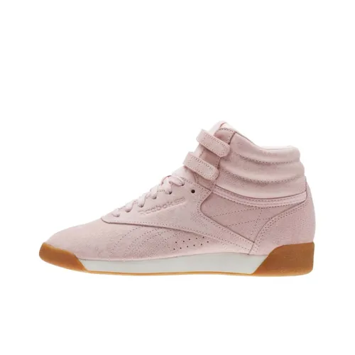 Reebok Skateboard Shoes Women's High-Top Pink