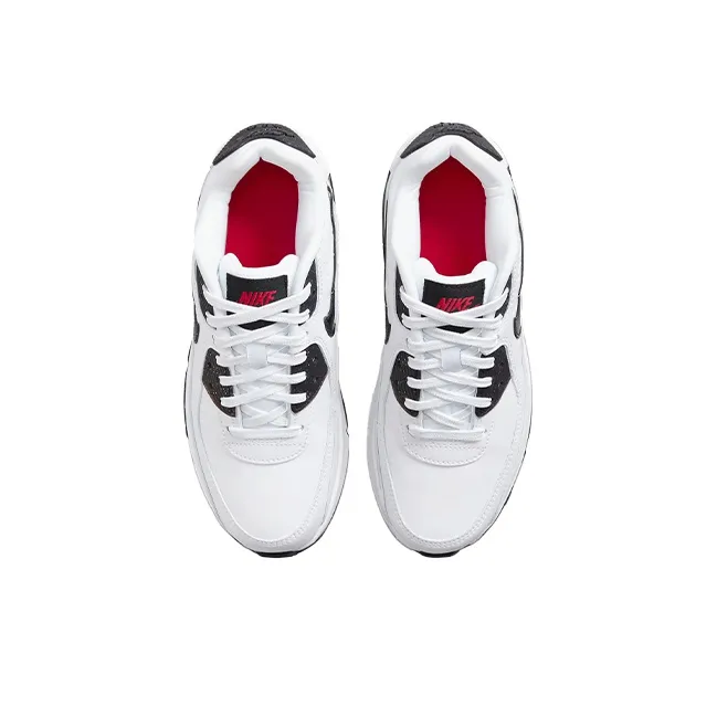 Nike Air Max 90 Ltr White Black Red GS-3