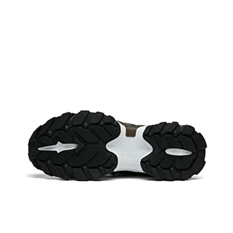 Anta Durable Breathable Low-Top Outdoor Shoes Men's Black-5